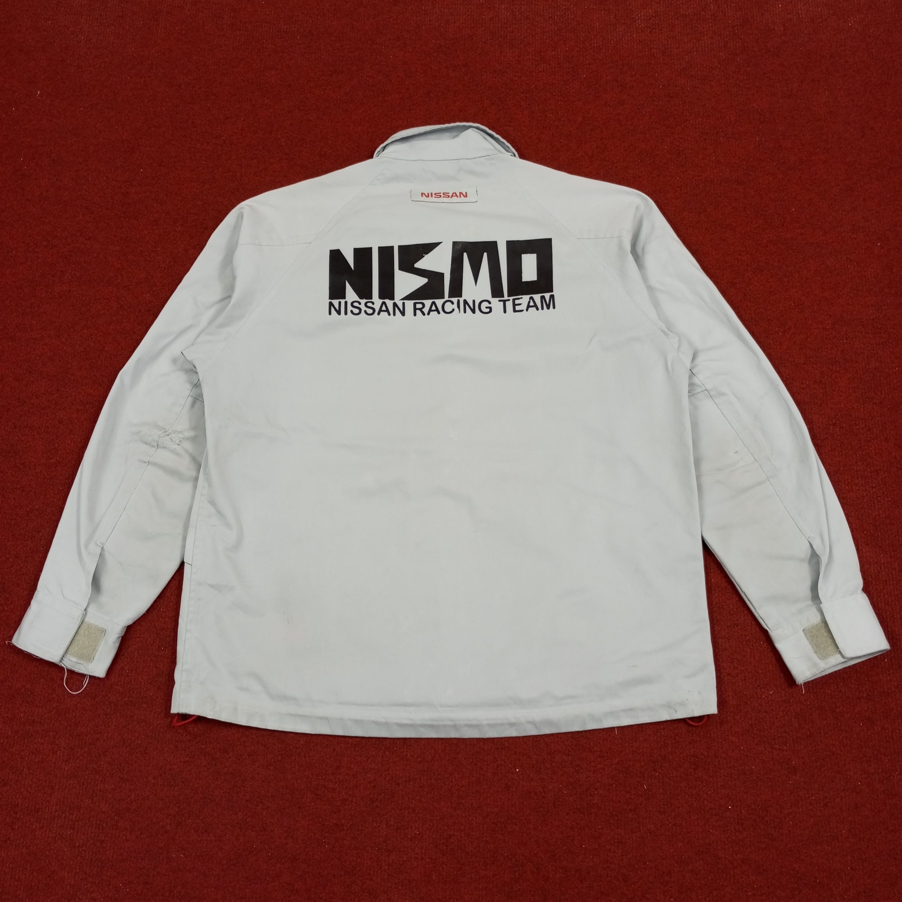 Japanese Brand × Vintage Nismo Nissan Racing Team Motorsports Custom Art Jacket Size US M / EU 48-50 / 2 - 1 Thumbnail