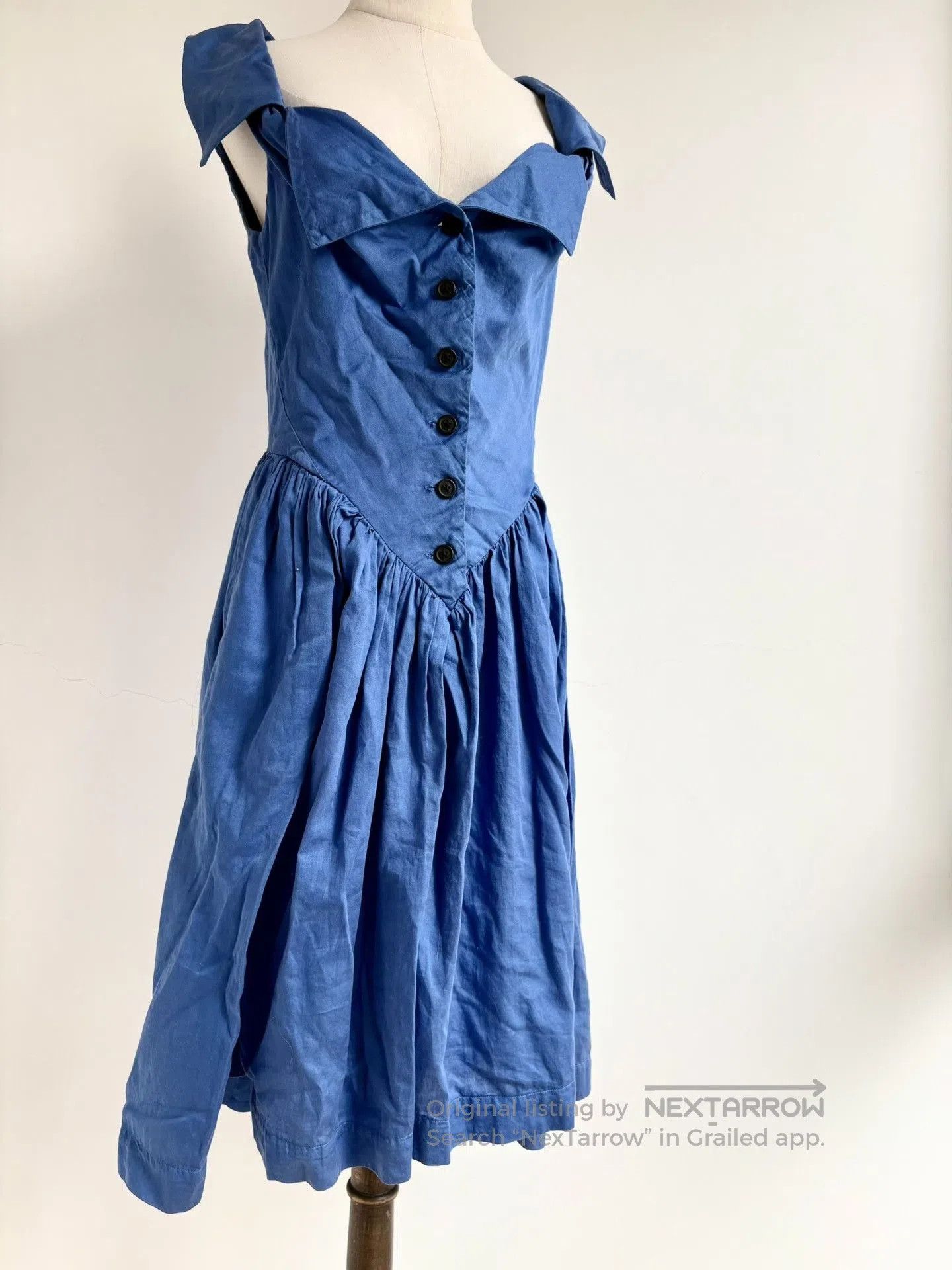 Vivienne Westwood Vivienne Westwood Blue Corset Dress. Size M / US 6-8 / IT 42-44 - 6 Thumbnail