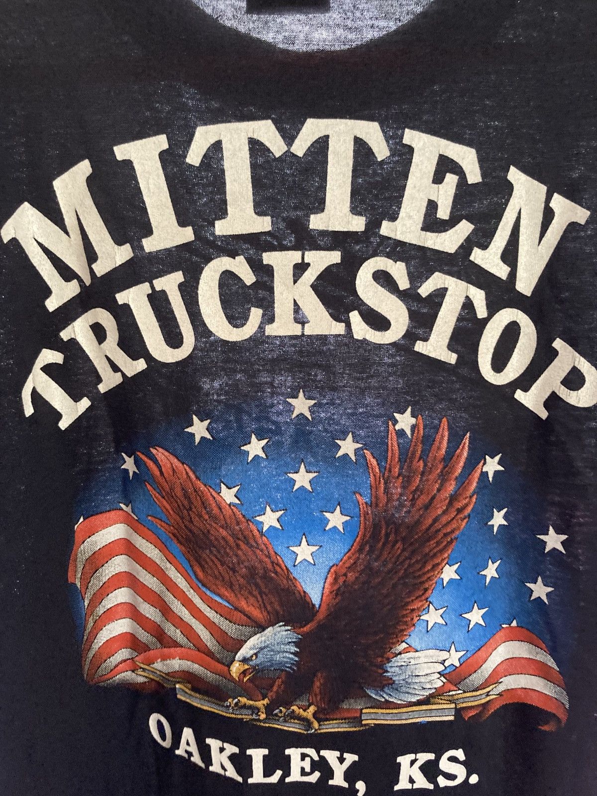 Vintage 90s Harley Davidson Truckers Only 3D Emblem T Shirt