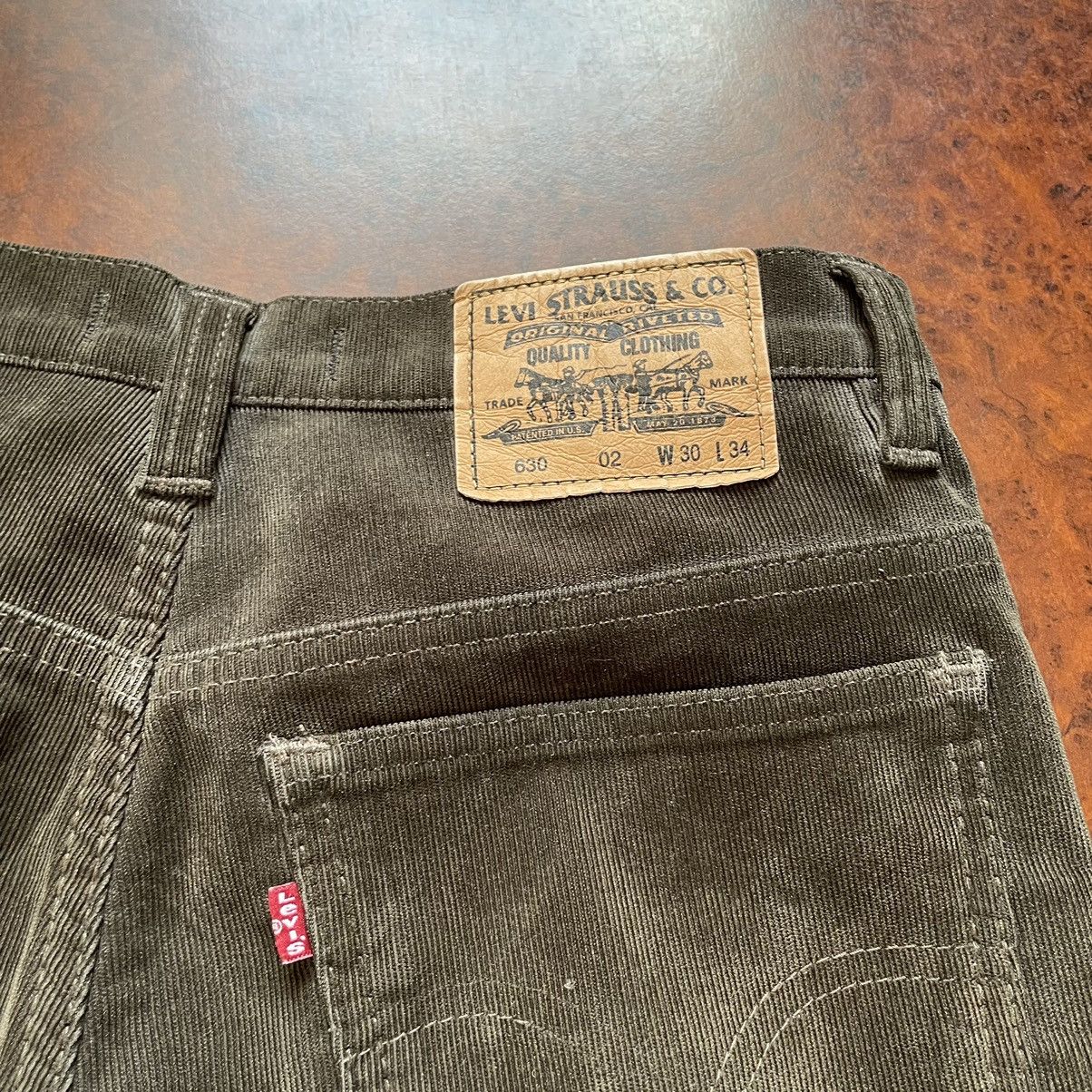 Levi's × Levi's Vintage Clothing 90s corduroy 630 levis pants jeans joggers OLD MONEY Size US 30 / EU 46 - 2 Thumbnail
