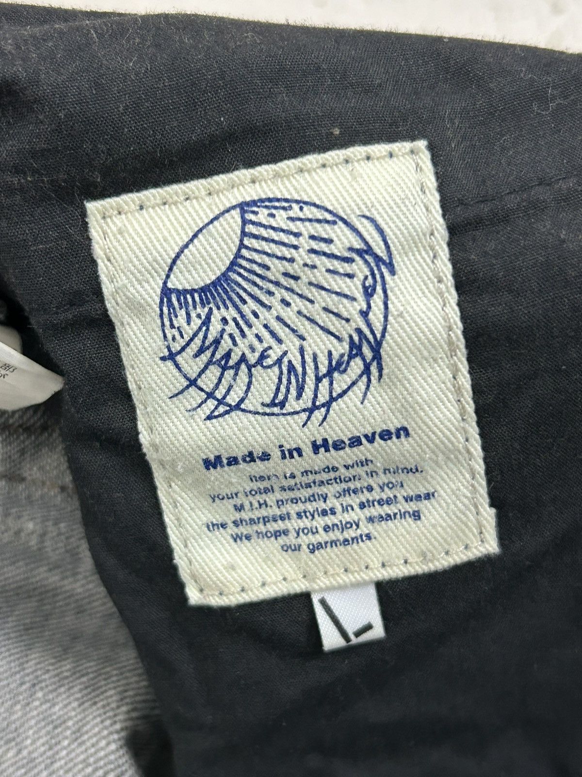 Japanese Brand Made In Heaven Unique Knee Arrow Kapital Style Junya Watanab Size US 33 - 22 Thumbnail