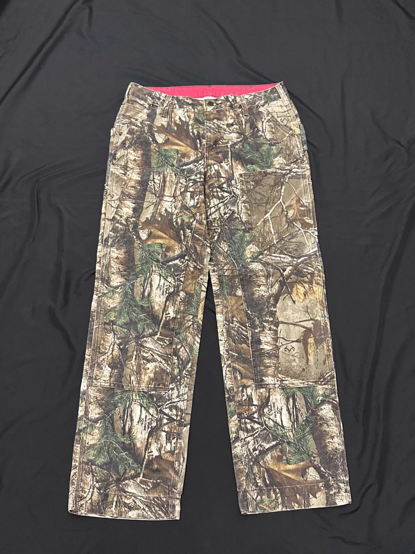 Carhartt Carhartt Branched Knee Camo Carpenter Pants Size US 32 / EU 48 - 1 Thumbnail