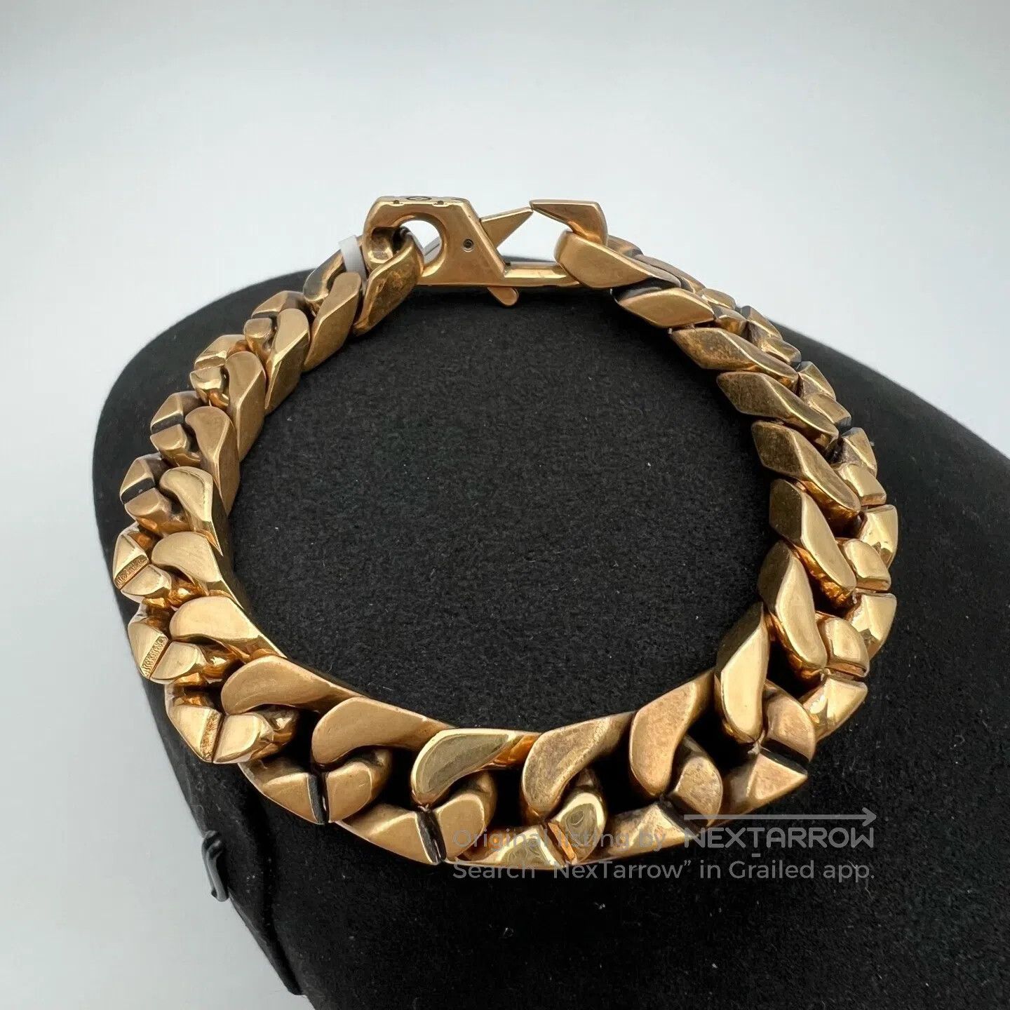 Louis Vuitton Louis Vuitton sizeM Enamel gradient Cuban chain Size ONE SIZE - 1 Thumbnail