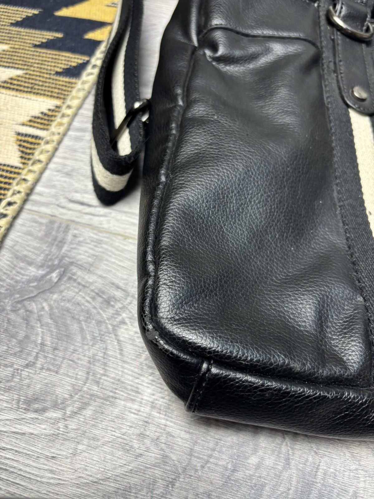 Marithe + Francois Girbaud Rare Marithe Francois Girbaud satchel leather bag Size ONE SIZE - 4 Thumbnail