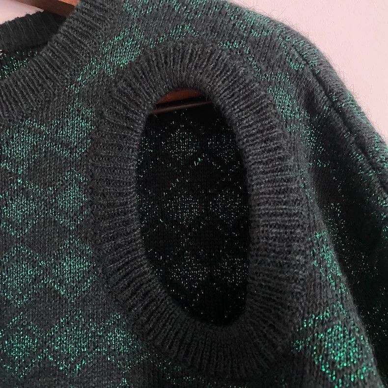 Raf Simons Raf Simons Show jacquard sweater-2505 Size US M / EU 48-50 / 2 - 4 Thumbnail