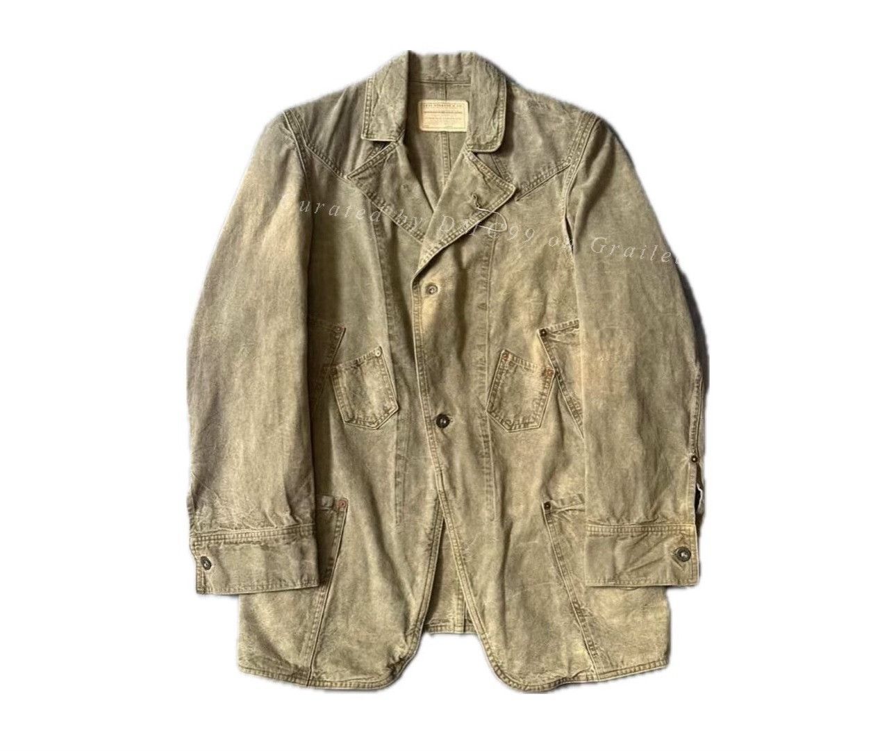 Levi's Vintage Levi's 2011 1870s Hunting Jacket Size US M / EU 48-50 / 2 - 1 Thumbnail