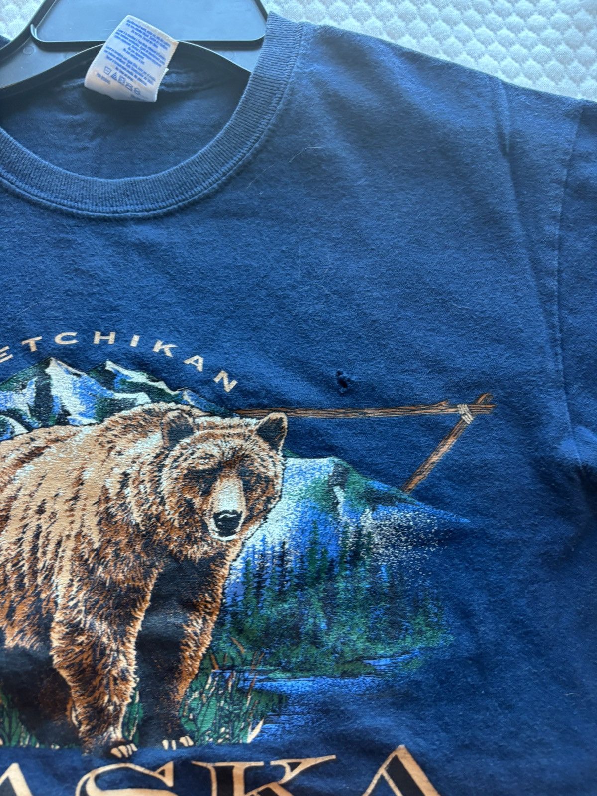 Gildan × Vintage Vintage gildan Alaska graphic tee Size US M / EU 48-50 / 2 - 6 Thumbnail