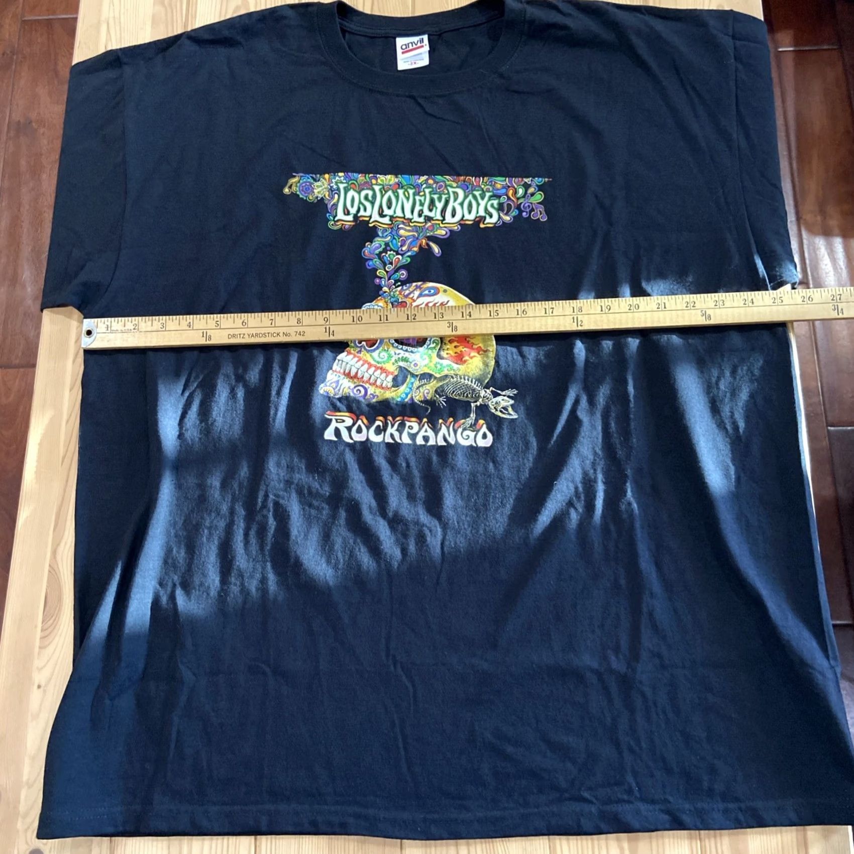 Anvil Los Lonely Boys Rockpango VIP Album Collection T Shirt Black 2XL Size US XXL / EU 58 / 5 - 6 Thumbnail