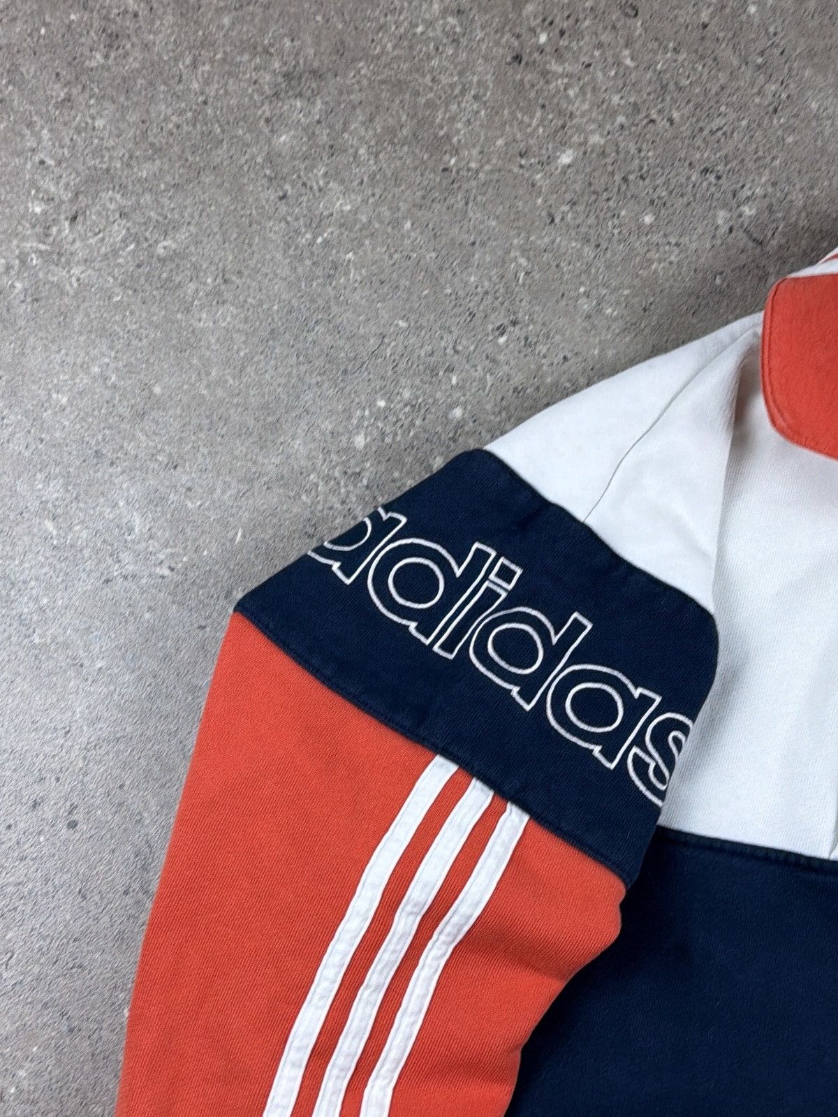 Adidas Adidas originals rugby sweatshirt with three stripes Size US S / EU 44-46 / 1 - 2 Thumbnail