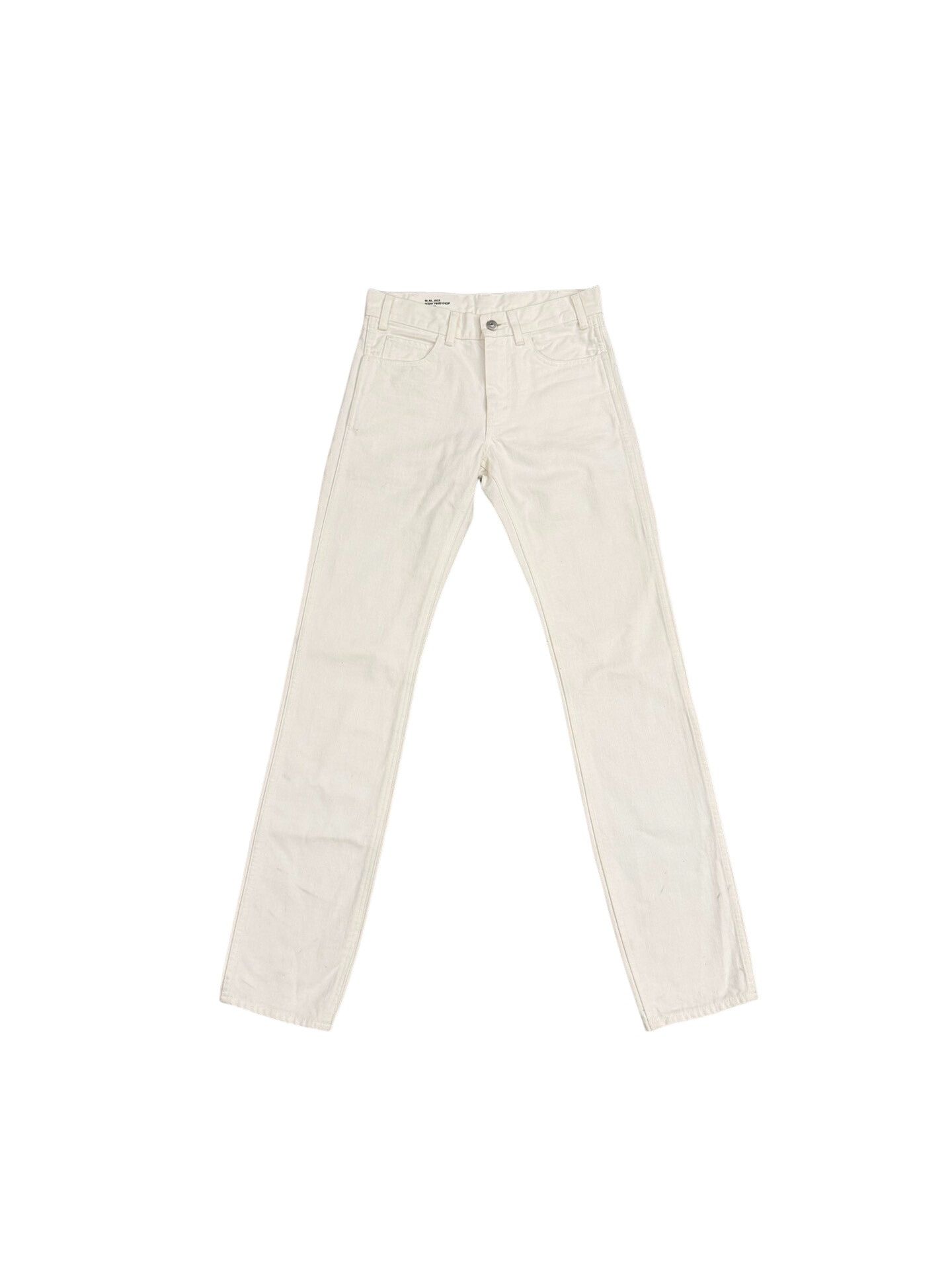 Celine Celine M_SL_003 White Denim Jeans Size 27 Size US 27 - 1 Thumbnail
