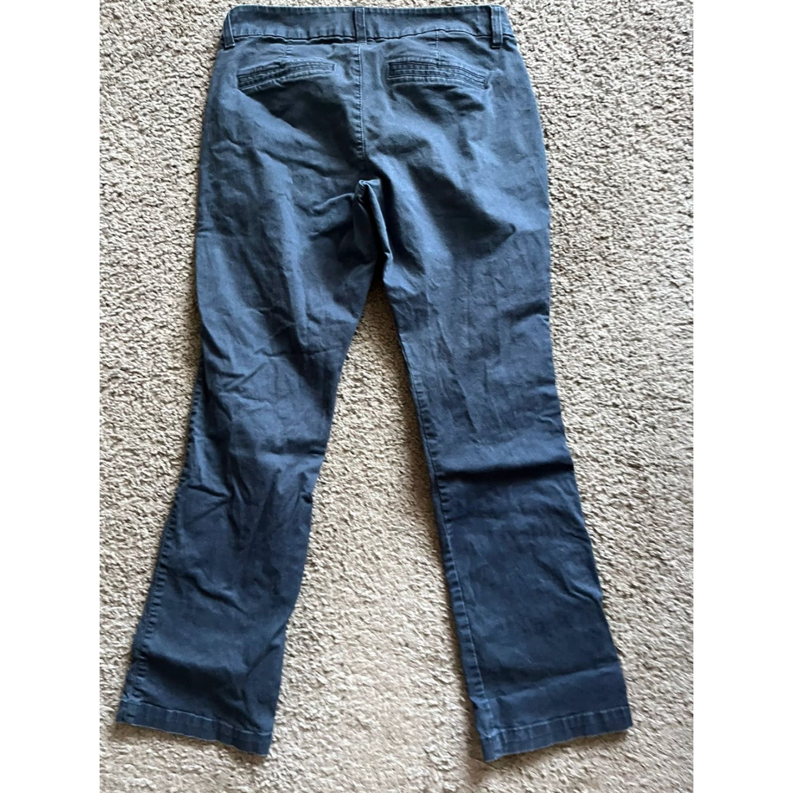 Old Navy Old Navy Women's Pants 4P Petite Blue Bootcut Cotton Stretch 29in Inseam Chino Size 27" / US 4 / IT 40 - 3 Thumbnail