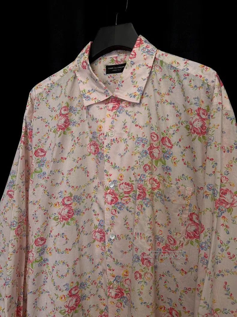 Comme des Garcons Comme des Garcons 1990s Flower Shirt. Size US M / EU 48-50 / 2 - 4 Thumbnail