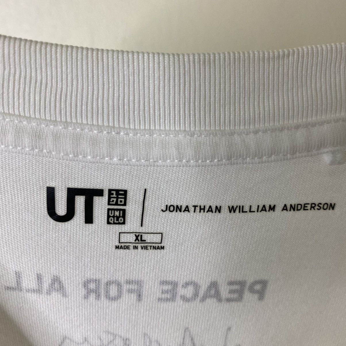 JW Anderson Jonathan Anderson Dior Peace For All Collaboration T Shirt Size US XL / EU 56 / 4 - 4 Thumbnail