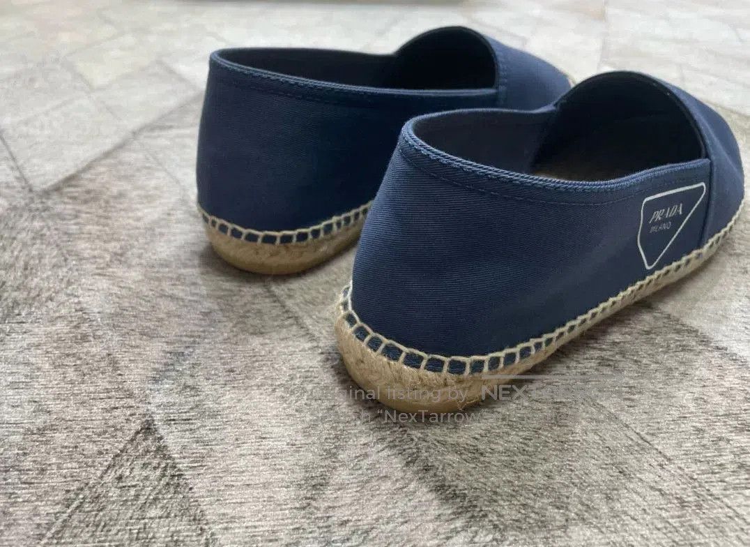 Prada Prada Triangle Logo Espadrilles New. Size US 6 / EU 39 - 5 Thumbnail