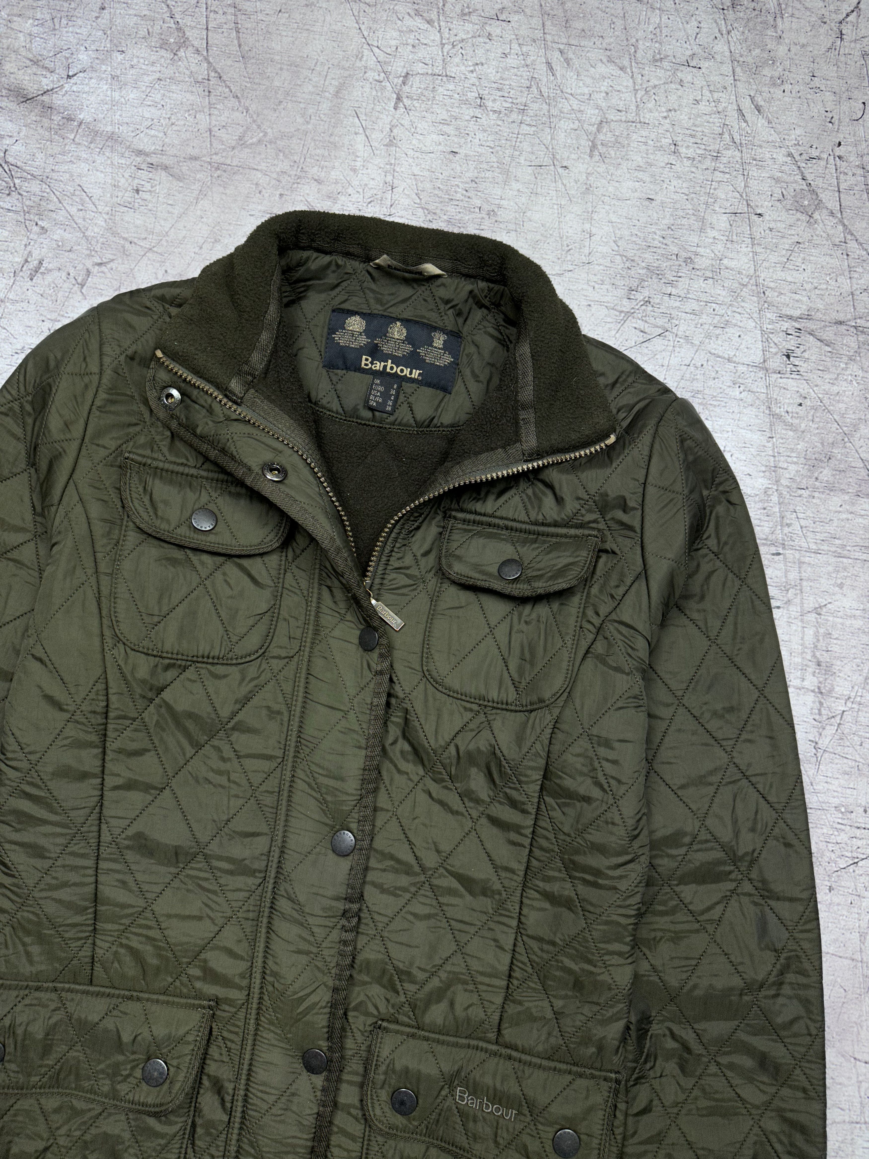 Barbour Barbour Womens Utility Polarquilt Quilted Jacket Size S / US 4 / IT 40 - 2 Thumbnail