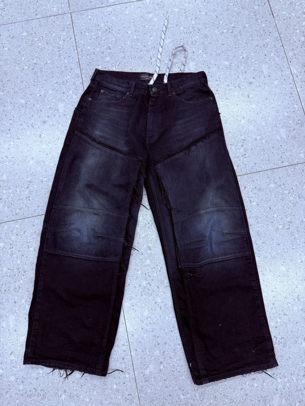Balenciaga Balenciaga 24FW denim pants Size US 32 / EU 48 - 1 Thumbnail