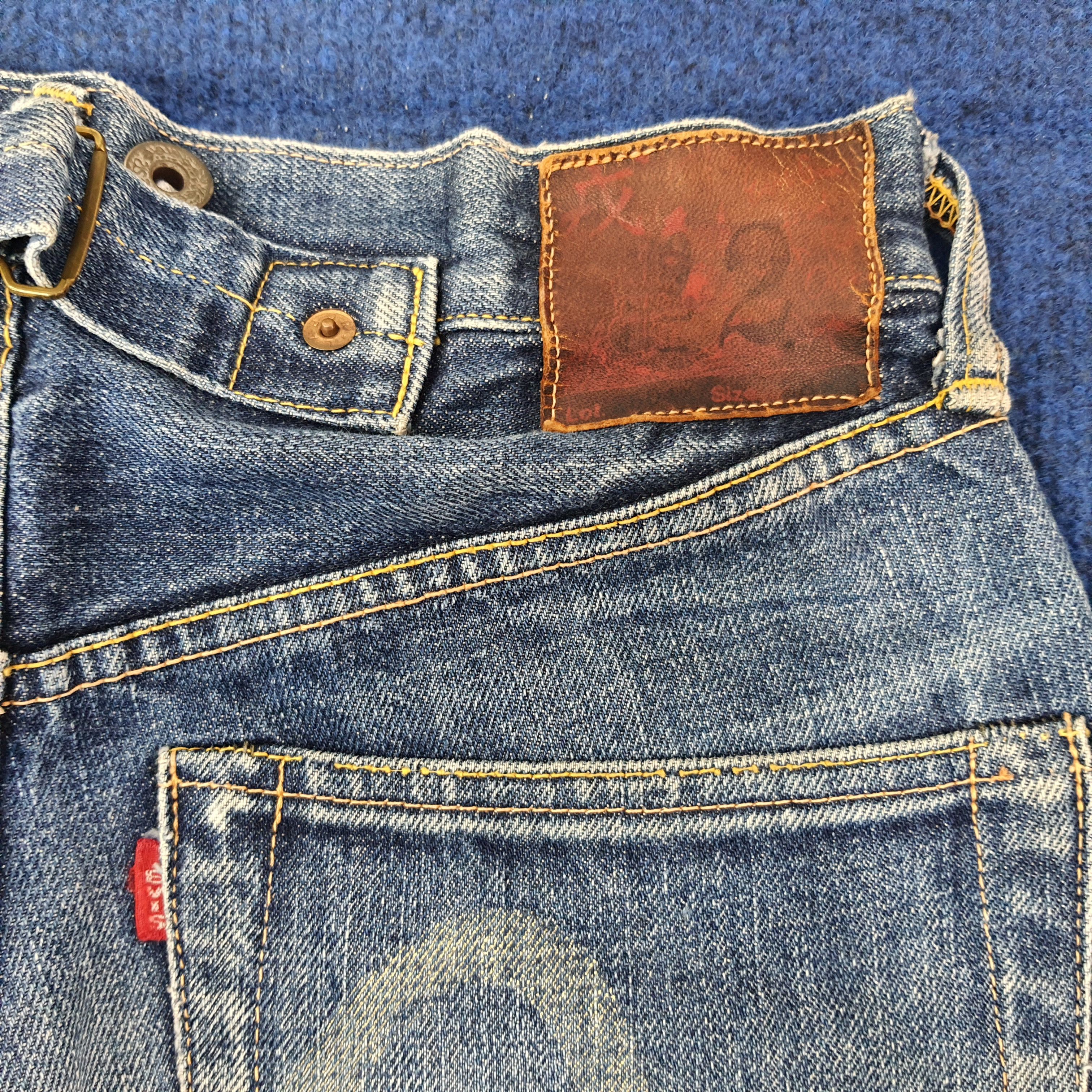 Evisu Vintage Evisu Japan Selvedge 3Q Custom Daicock Jeans C258N14 Size US 27 - 3 Thumbnail