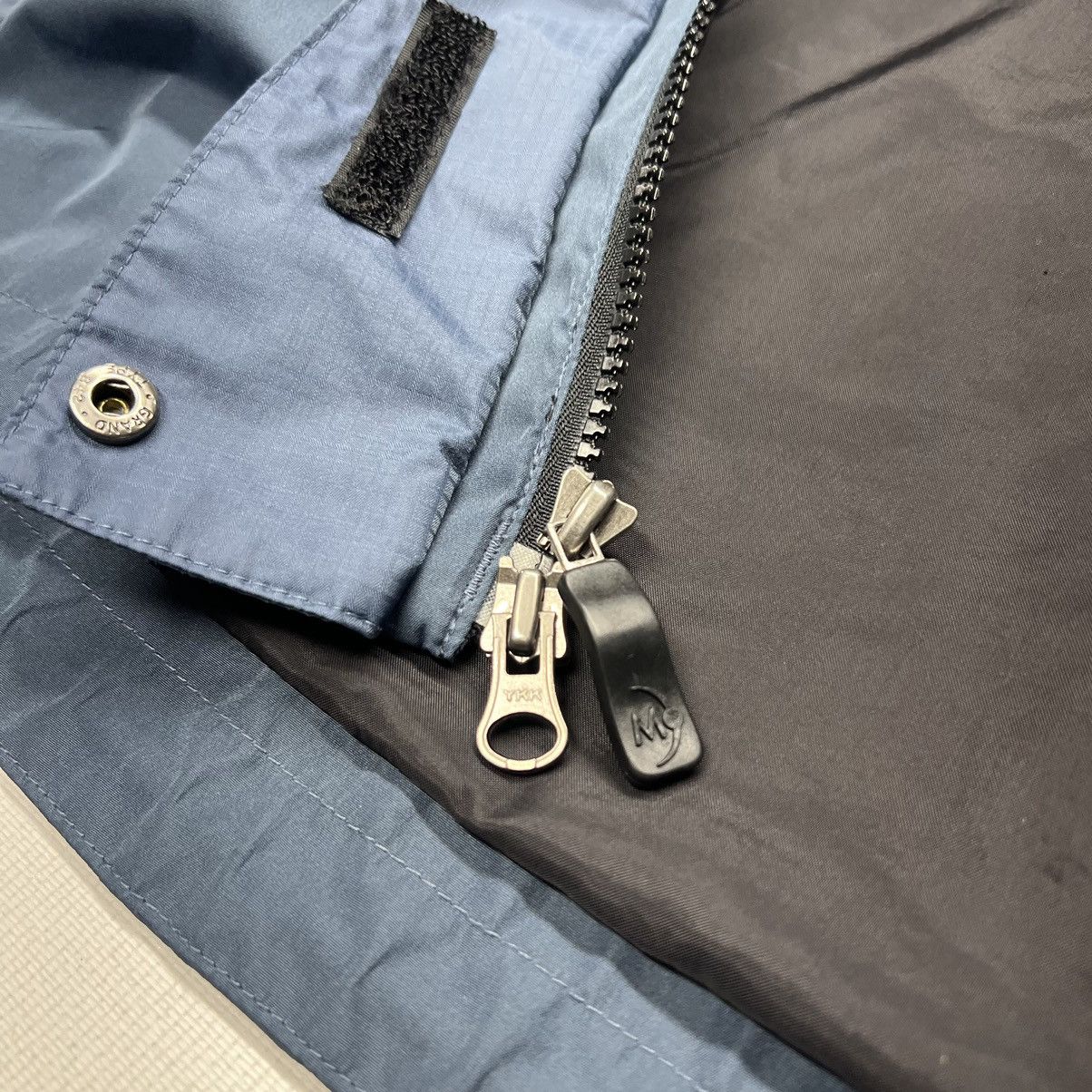 Other Moonstone Gore-Tex Jacket Blue Shell Full Zip Rain Coat Y2K Size M / US 6-8 / IT 42-44 - 12 Thumbnail