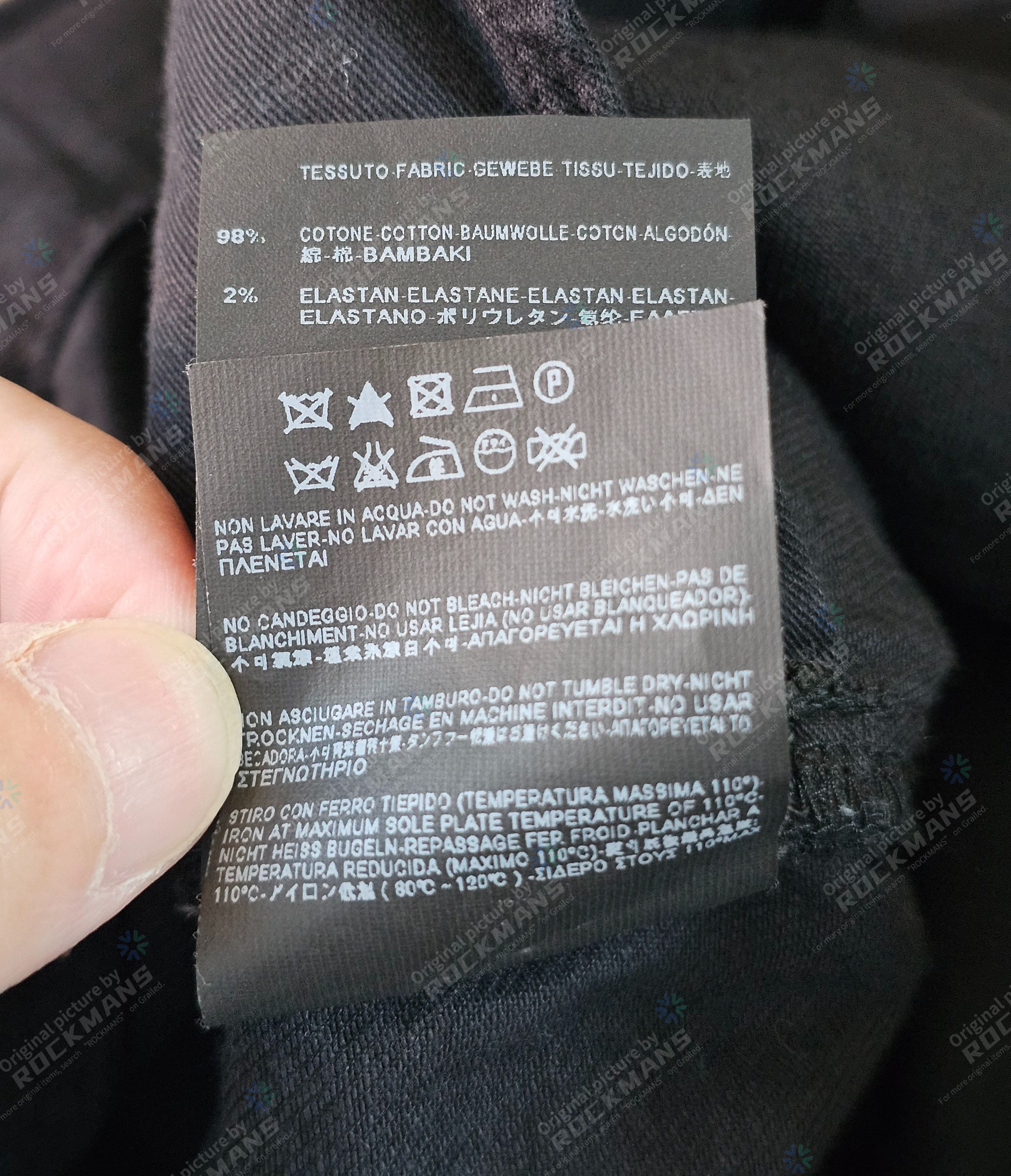 Saint Laurent Paris Saint Laurent Paris Men's D02 Jeans Size 32 Size US 31 - 6 Thumbnail