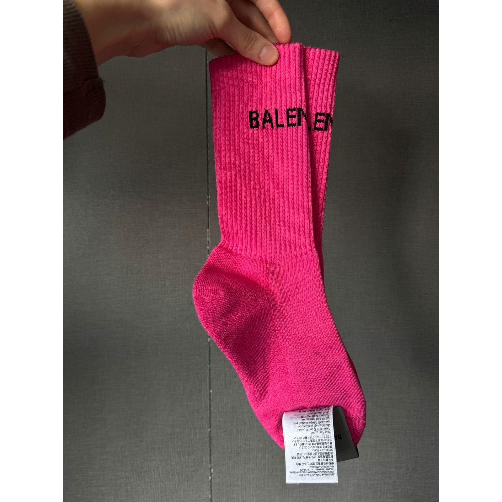 Balenciaga o1alis0126 Size: M / Socks in Pink Size ONE SIZE - 2 Thumbnail