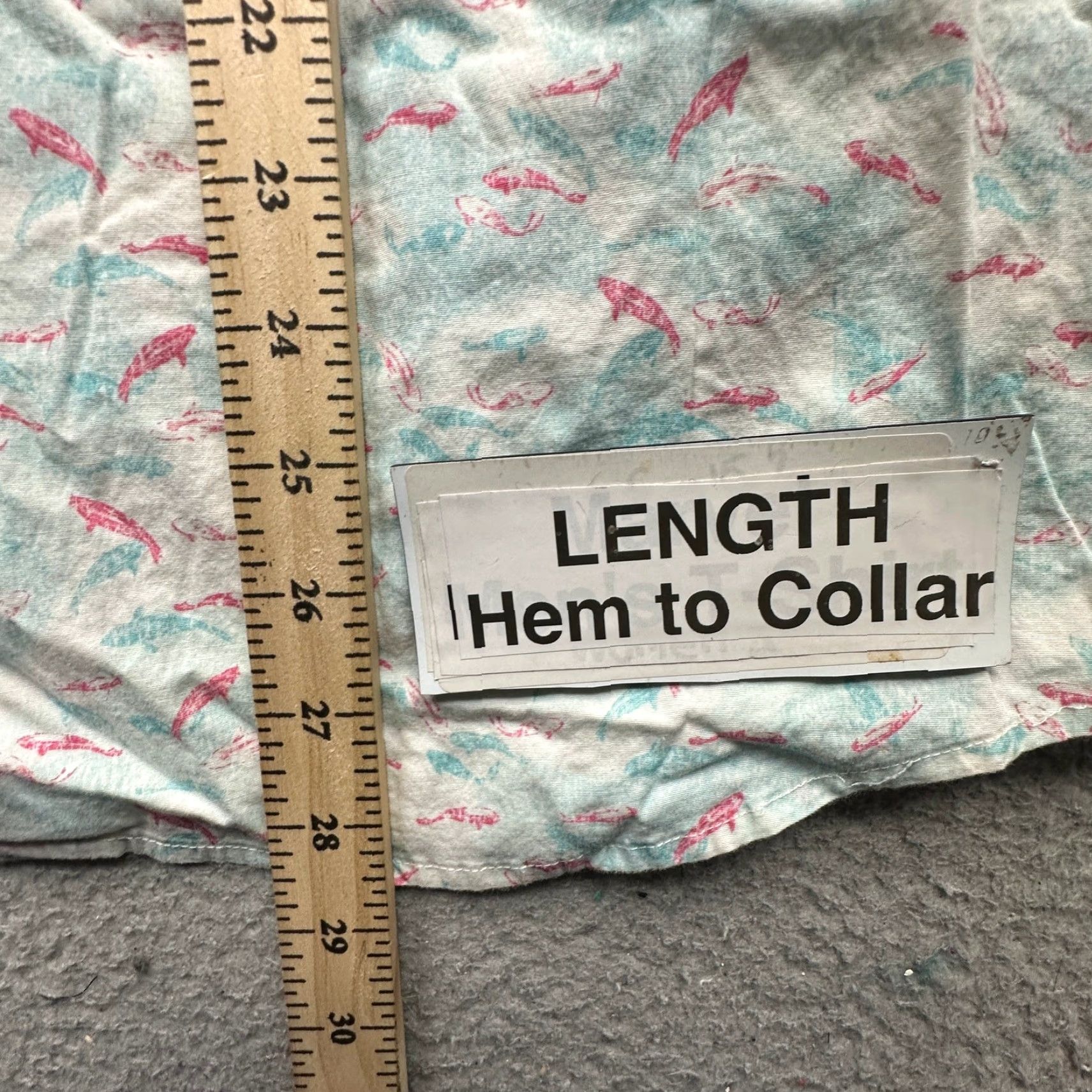 Peter Millar Peter Millar Fish Print Button Shirt Mens Medium Short Sleeve Blue Pink Stretch Size US M / EU 48-50 / 2 - 4 Thumbnail