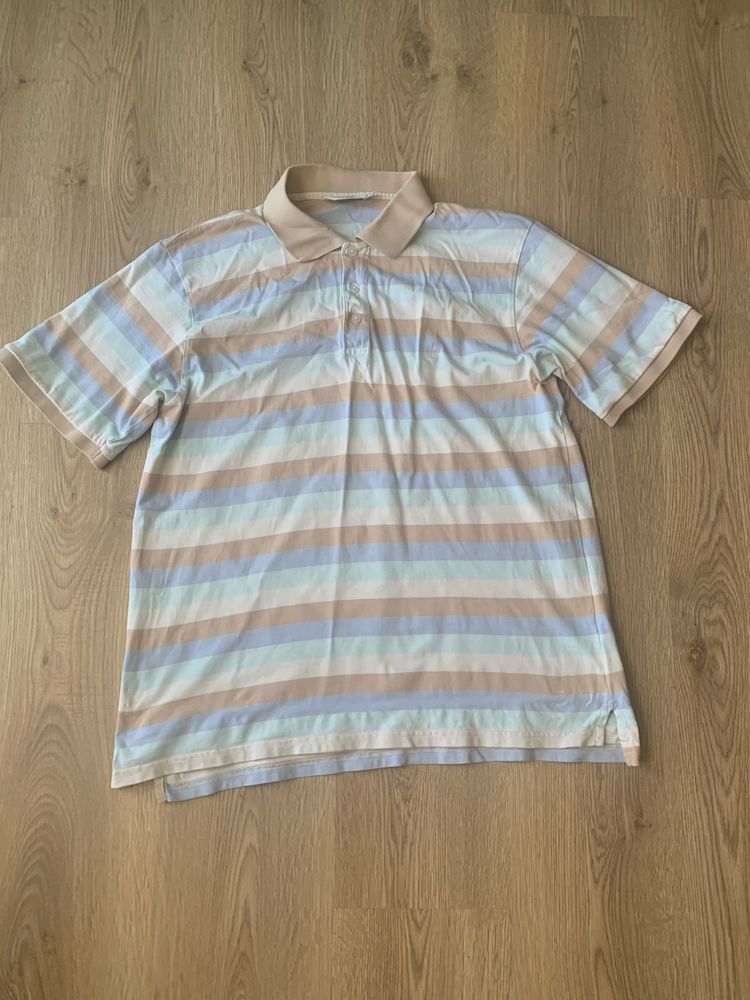 Yves Saint Laurent Vintage YSL striped polo t-shirt Size US L / EU 52-54 / 3 - 1 Thumbnail