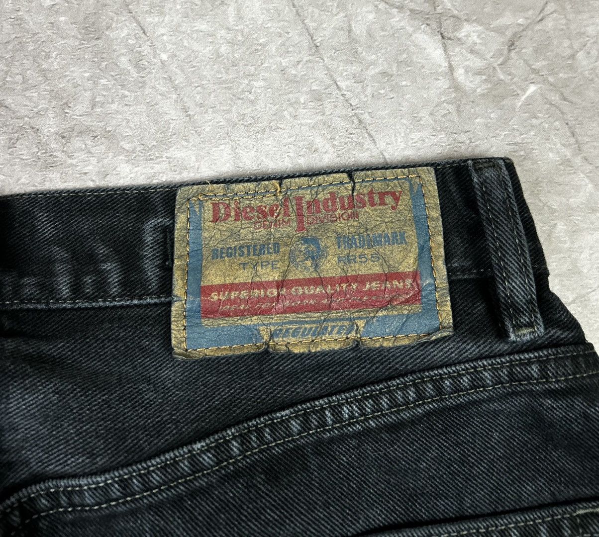 Diesel Pants Diesel Vintage Black Jeans Denim Luxury Y2k Baggy Fit Size US 30 / EU 46 - 8 Thumbnail