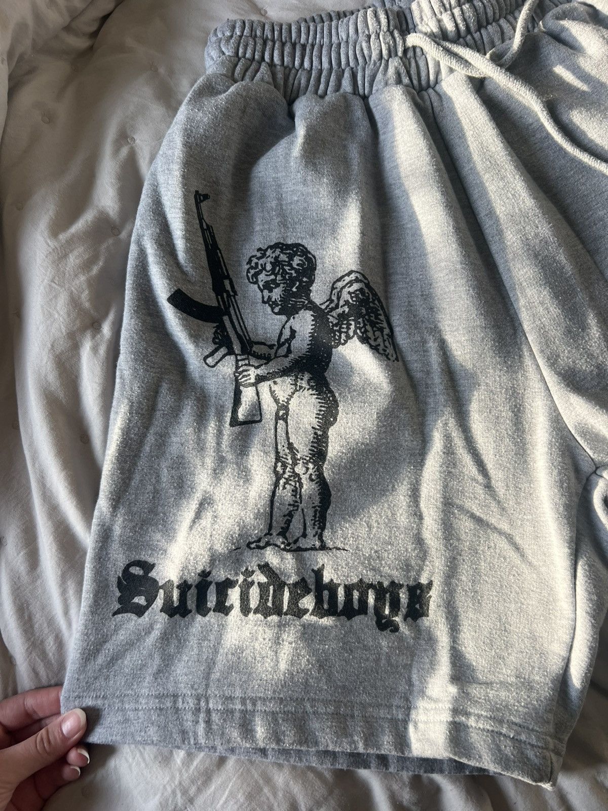 Fuck The Population × G59 Records G59 Baby Angel Shorts (2022 SMALMST DROP) Size US 30 / EU 46 - 4 Thumbnail