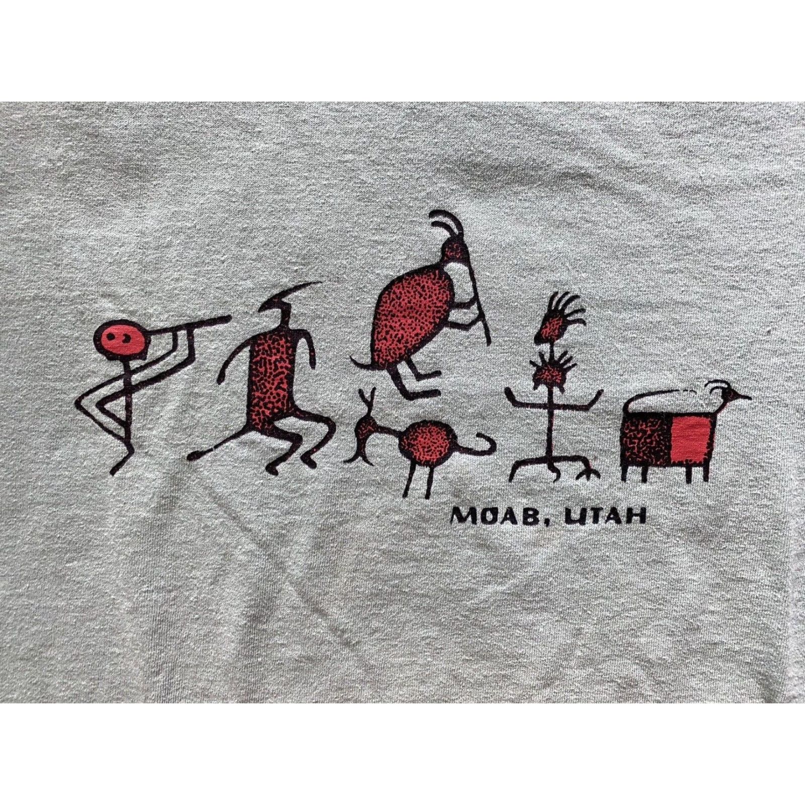 Vintage VINTAGE Oneita T-Shirt Single Stitch Power Men’s Medium Green Hieroglyphics USA 90s Aztec Art Nature Short Sleeve Mens Size US M / EU 48-50 / 2 - 4 Thumbnail