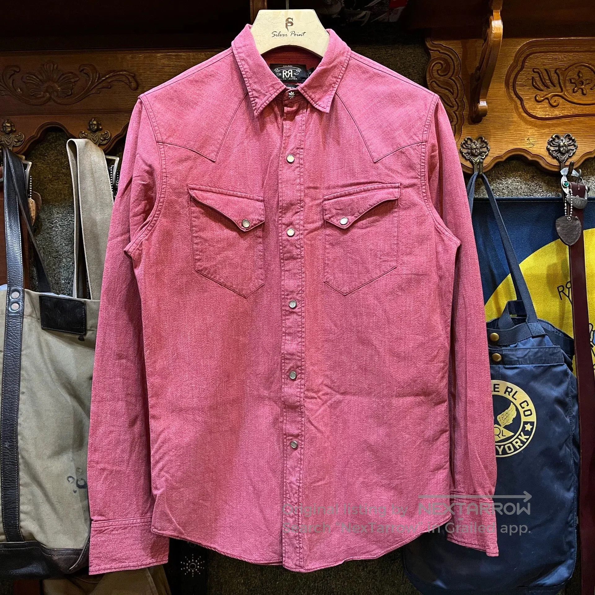 RRL Ralph Lauren Double RL Ralph Lauren Western Shirt. Size US M / EU 48-50 / 2 - 1 Thumbnail