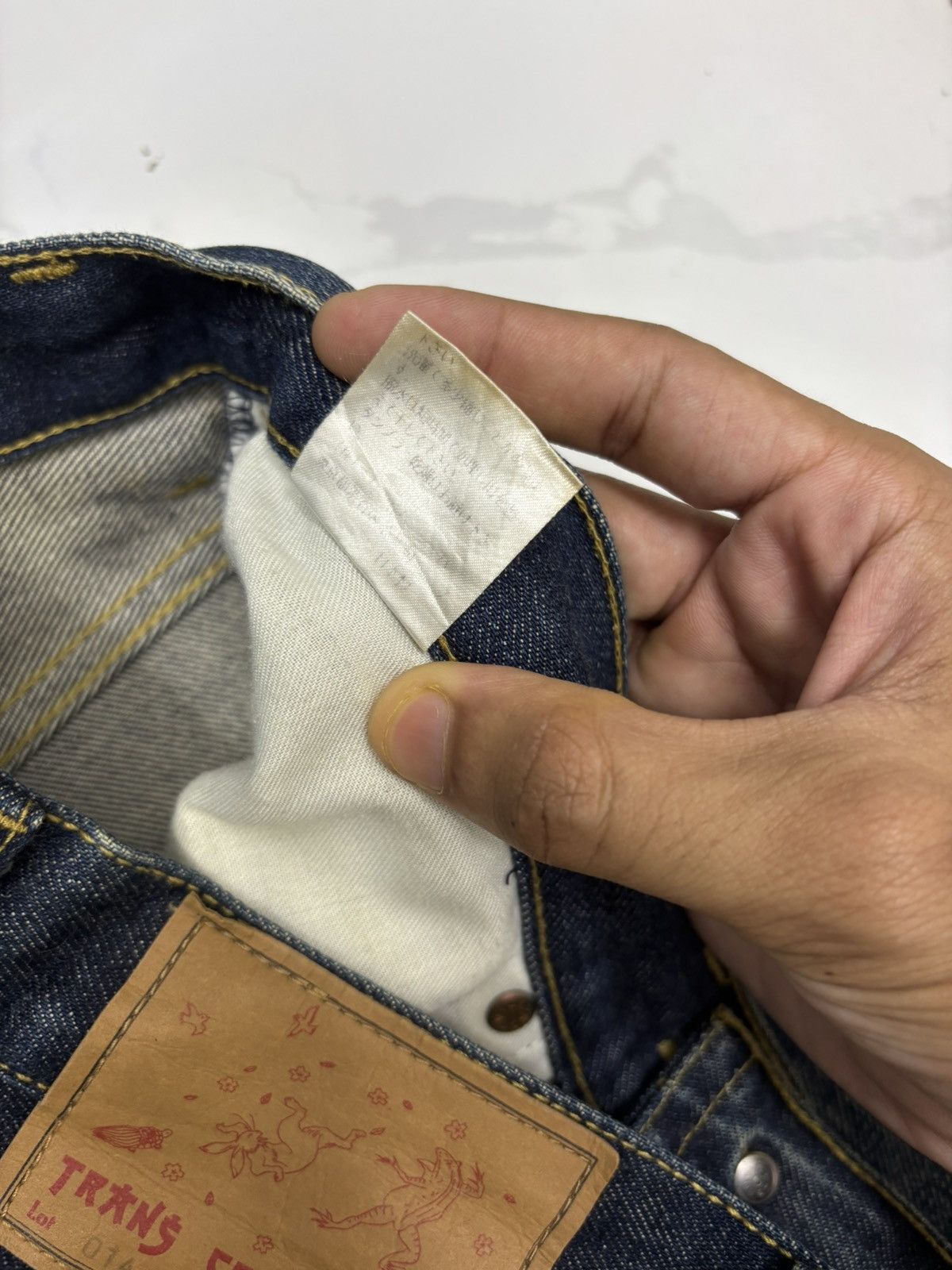 Yohji Yamamoto 🔥TRANS CONTINENTS JAPANESE DENIM JEANS Size US 28 / EU 44 - 12 Thumbnail