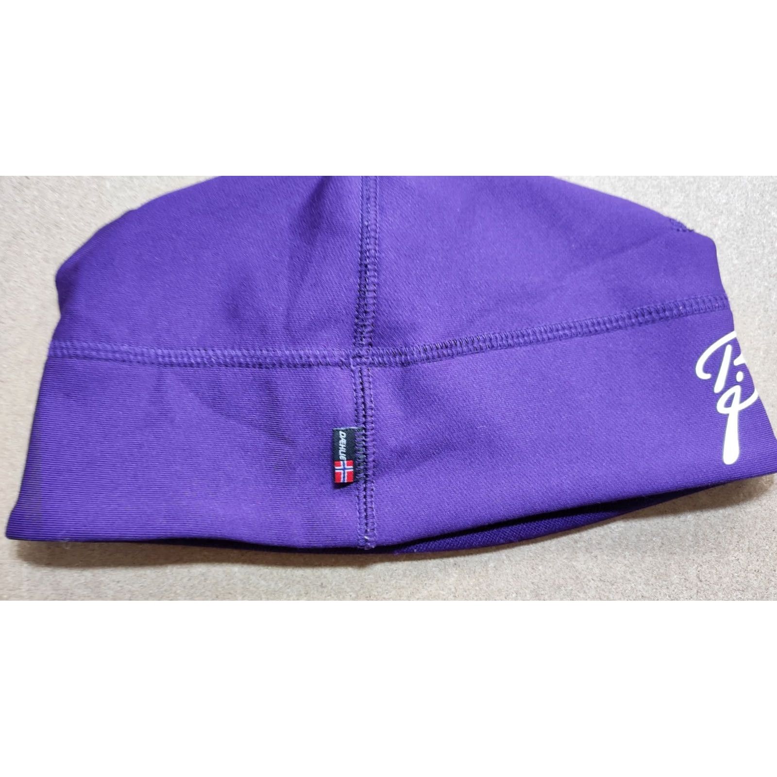 Vintage Bjorn Daehlie Purple Hat Ski Cap One Size Winter Cross Country Biathlon Thermal Beanie Mens Womens Unisex Adults Size ONE SIZE - 5 Thumbnail