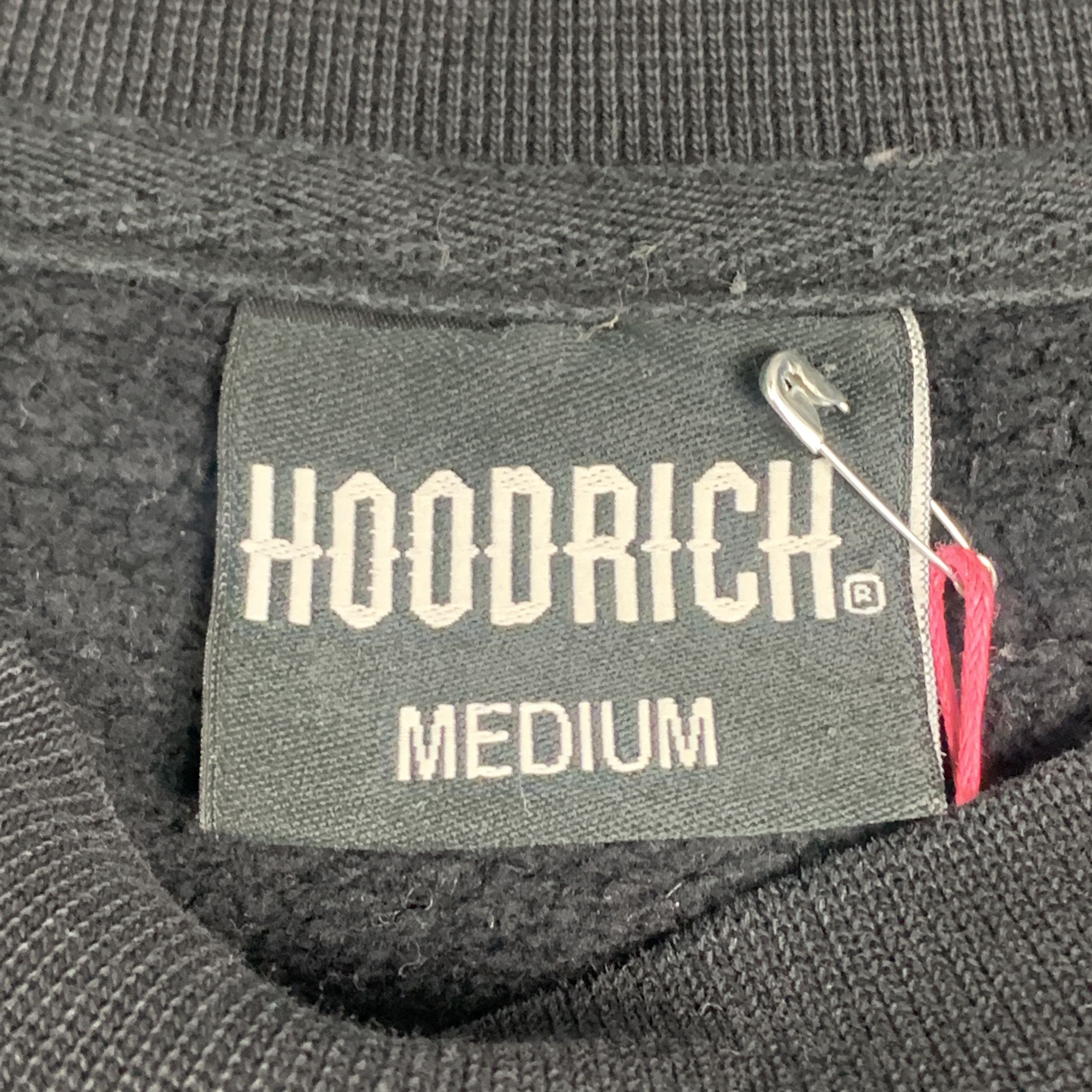 Rap Tees Hoodrich black crewneck - M Size US M / EU 48-50 / 2 - 6 Thumbnail