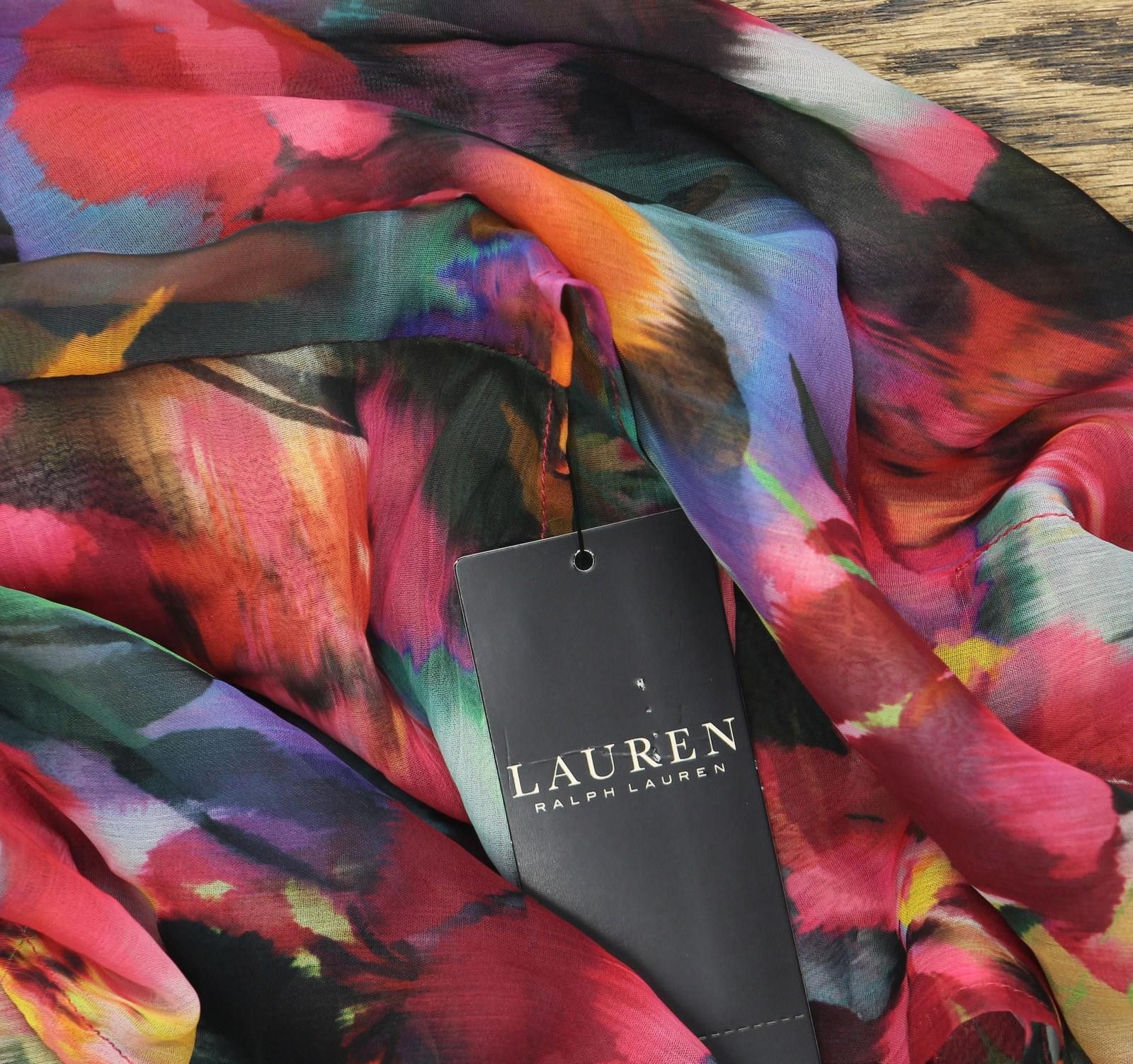 Lauren Ralph Lauren Nwt Lauren Ralph Lauren Up Jungle Paradise Pink Multi S/m Size ONE SIZE - 3 Thumbnail