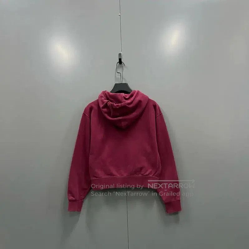 Kenzo Kenzo Red Cotton Cropped Hoodie for Women . Size S / US 4 / IT 40 - 2 Thumbnail
