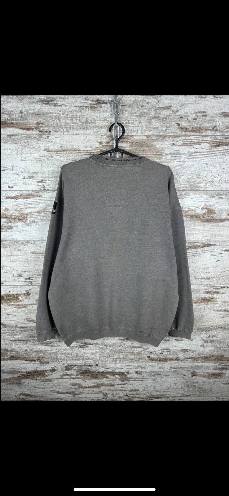 Adidas × Vintage Mens Vintage Adidas Equipment Distressed Sweatshirt Size US M / EU 48-50 / 2 - 3 Thumbnail