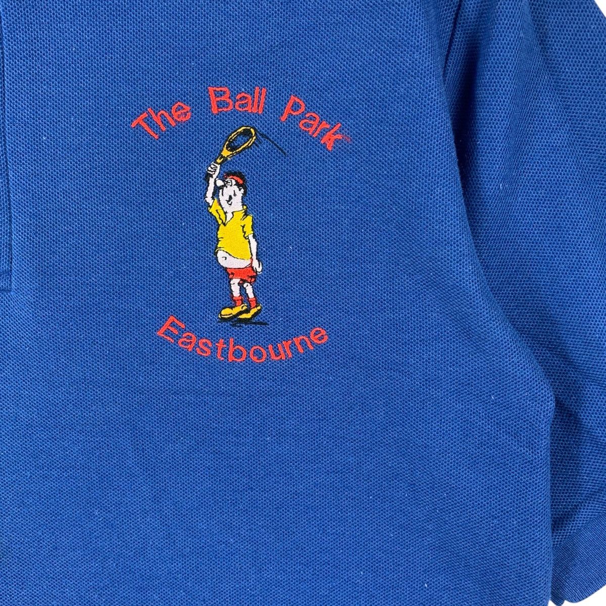 Vintage Vintage THE BALL PARK Eastbourne Tennis Polo Tee Shirt Top Size US M / EU 48-50 / 2 - 5 Thumbnail