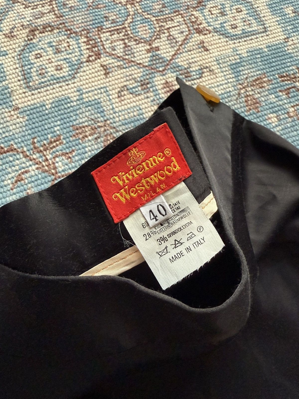 Vivienne Westwood Archive 90s Vivienne Westwood Red Label Acetat Vintage Pants Size 27" / US 4 / IT 40 - 5 Thumbnail