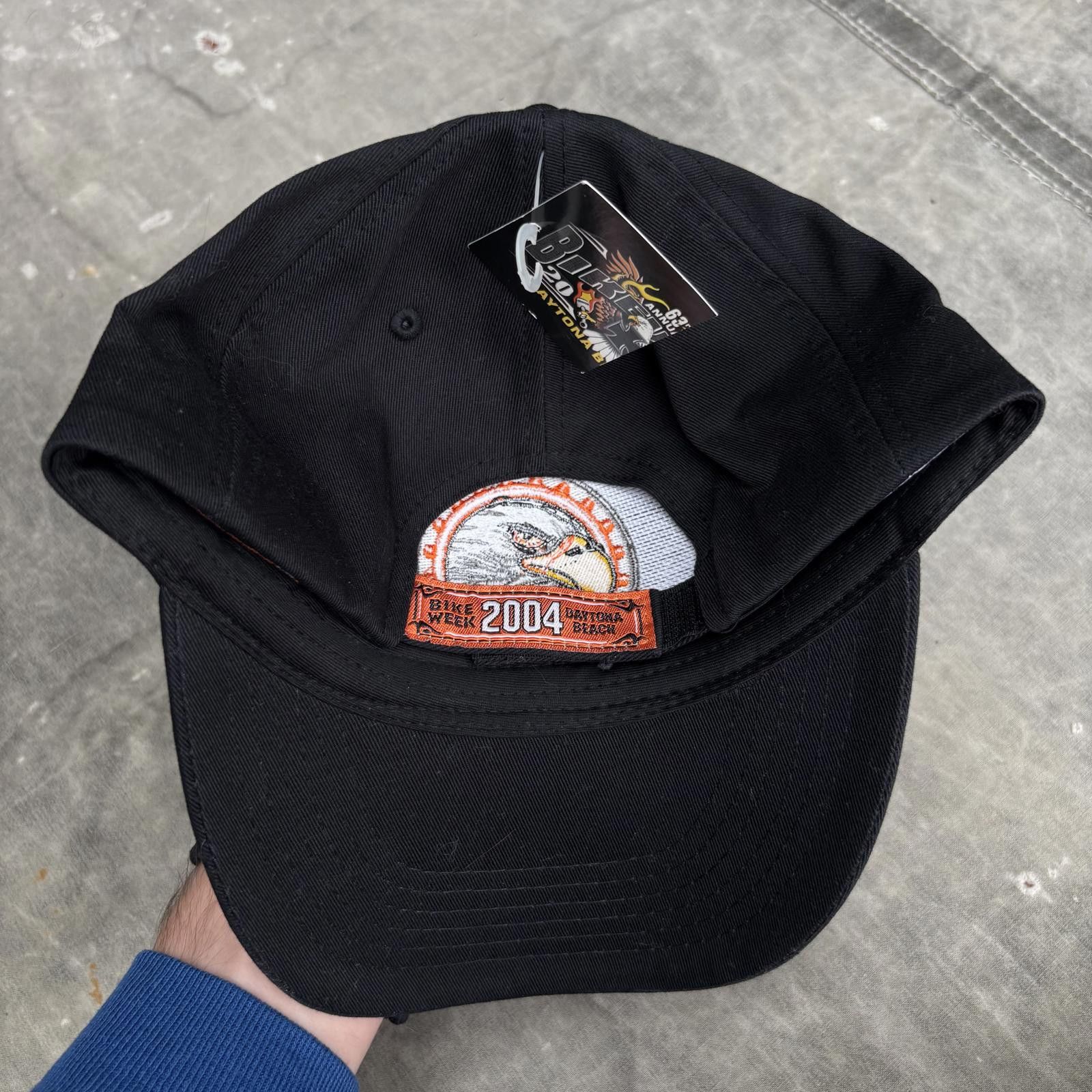 Vintage Vintage Y2K Deadstock Bike Week Daytona Beach Motorcycle Hat Size ONE SIZE - 2 Thumbnail