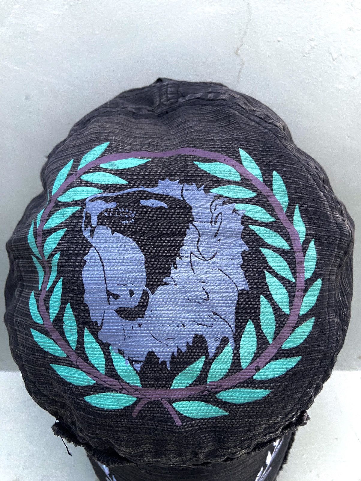If Six Was Nine 2000s ditsetressed lion club patrol hat Size ONE SIZE - 6 Thumbnail