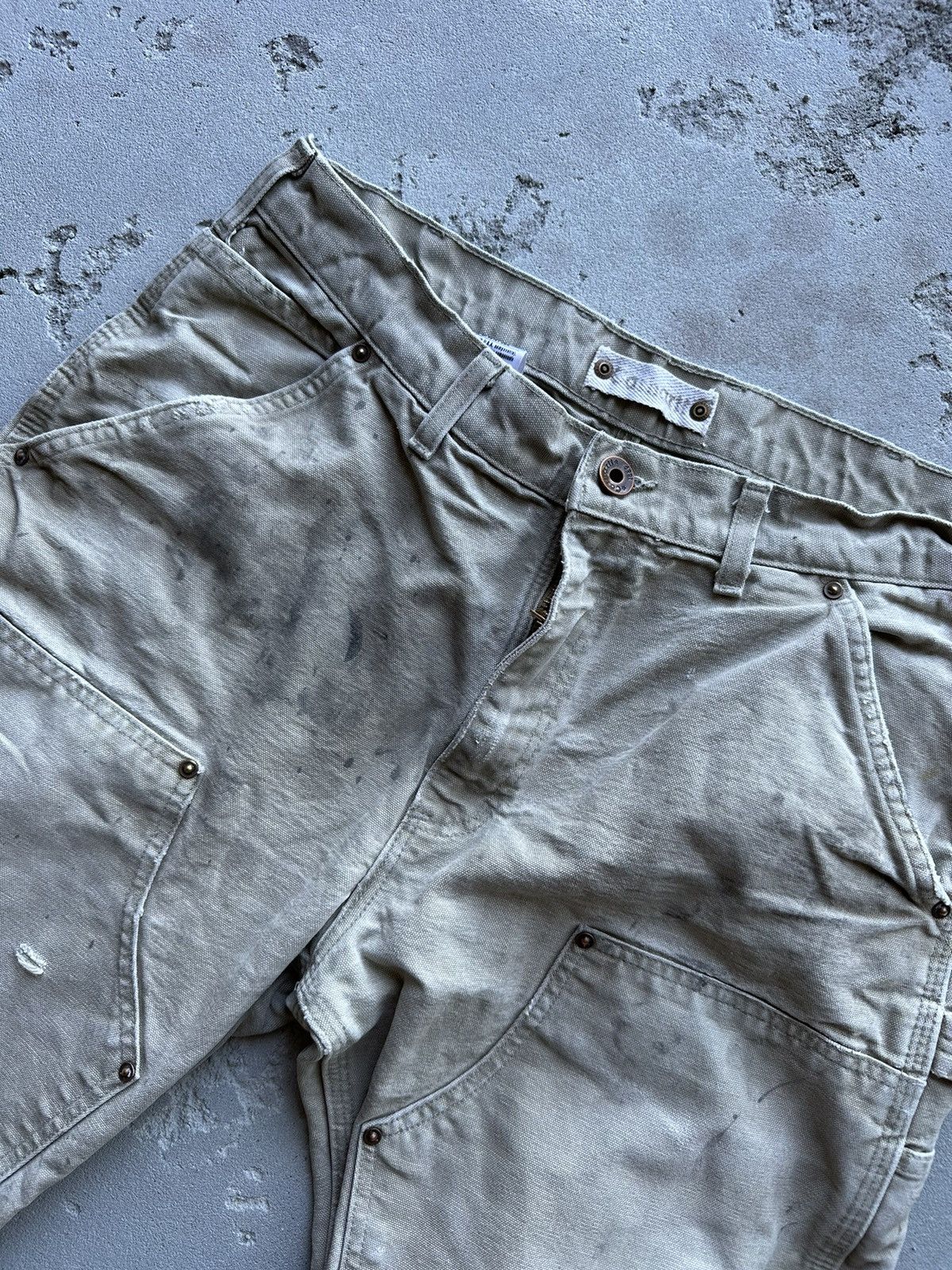 Carhartt × Vintage Vintage 90s Distressed Carhartt Double Knee Pants Size US 34 / EU 50 - 3 Thumbnail