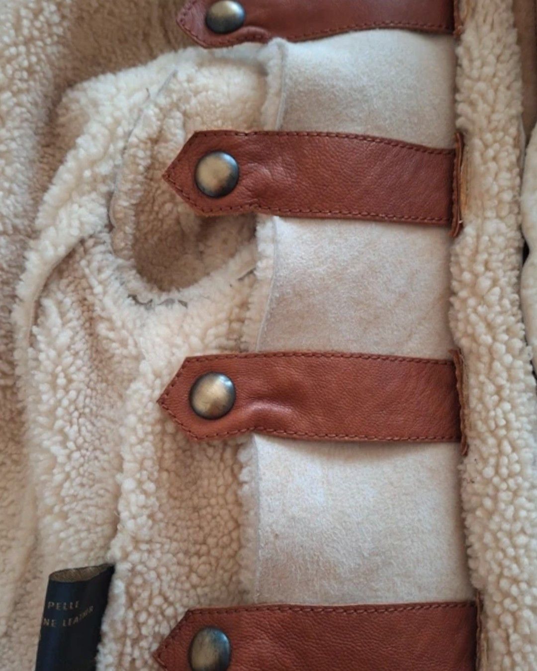 Roberto Cavalli NAPOLEON SHEARLING LEATHER JACKET Size S / US 4 / IT 40 - 4 Thumbnail