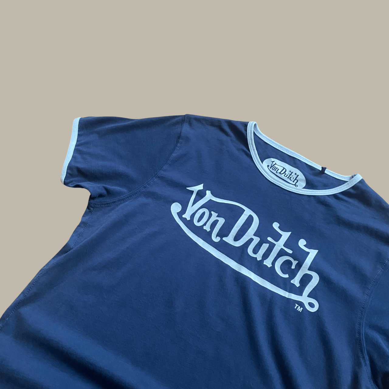 Von Dutch Vintage Von Dutch Y2K T Shirt Blue Small Streetwear Tee Size US S / EU 44-46 / 1 - 3 Thumbnail