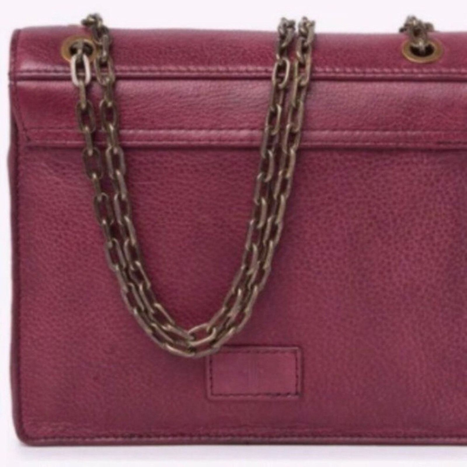 Frye Frye leather Studded Shoulder Bag Red Size ONE SIZE - 2 Thumbnail