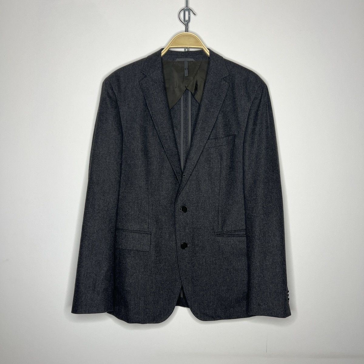 Colombo × Designer × Hugo Boss "Colombo" Wool Travel Blazer Jacket Wool Cashmere Size 38R - 1 Thumbnail