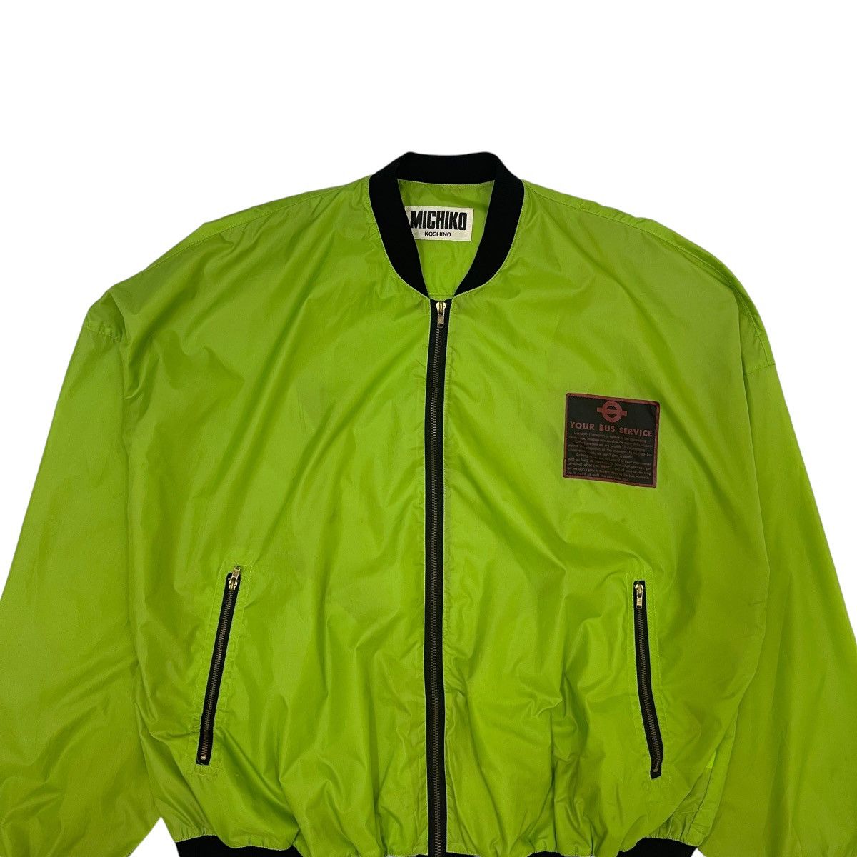 Japanese Brand × Michiko Koshino London ⚡️Vintage 90s Michiko Koshino London Bomber Jacket Size US M / EU 48-50 / 2 - 5 Thumbnail