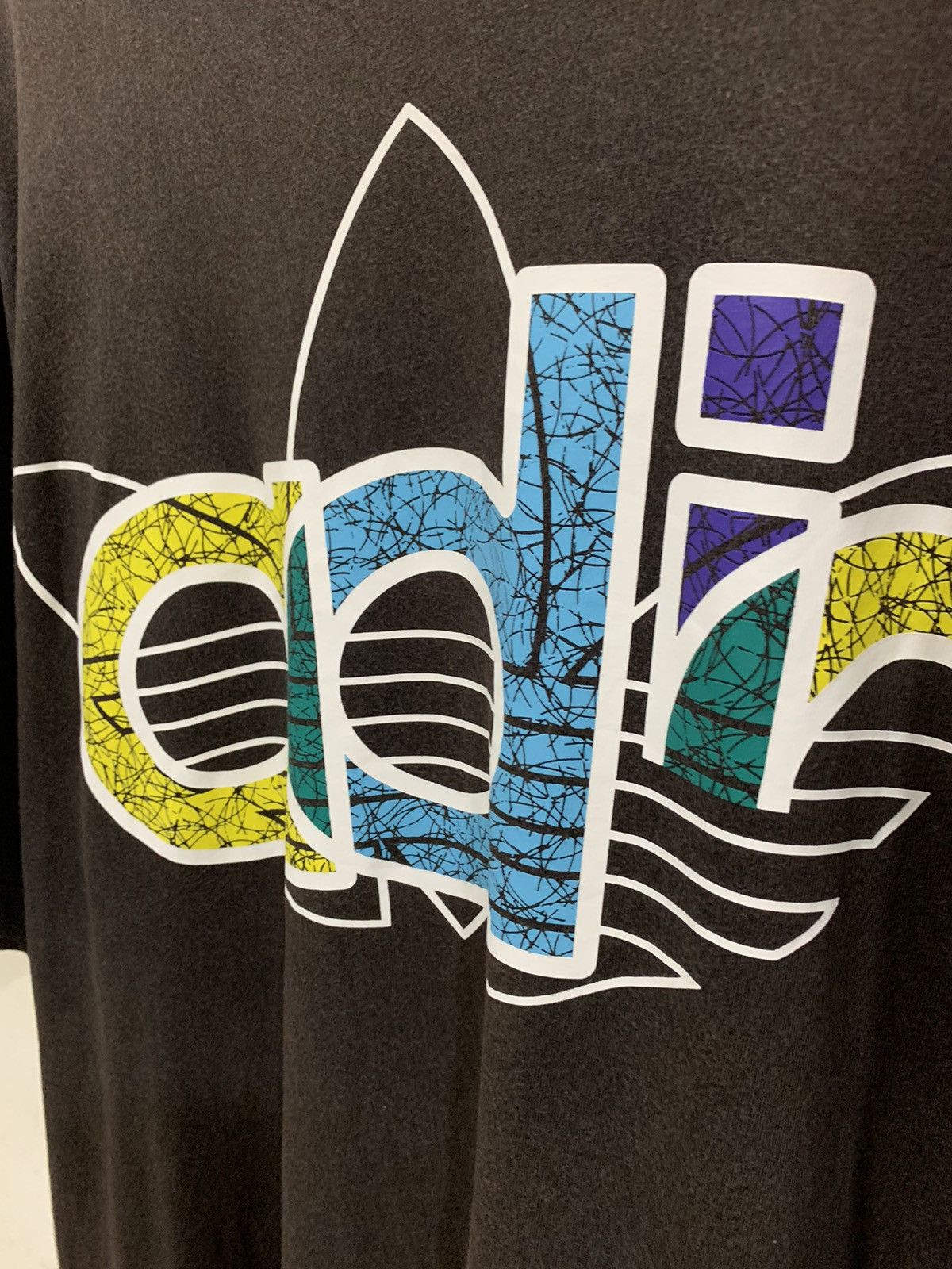 Adidas Adidas Y2K Trefoil Mirror T-shirt Size US XL / EU 56 / 4 - 7 Thumbnail