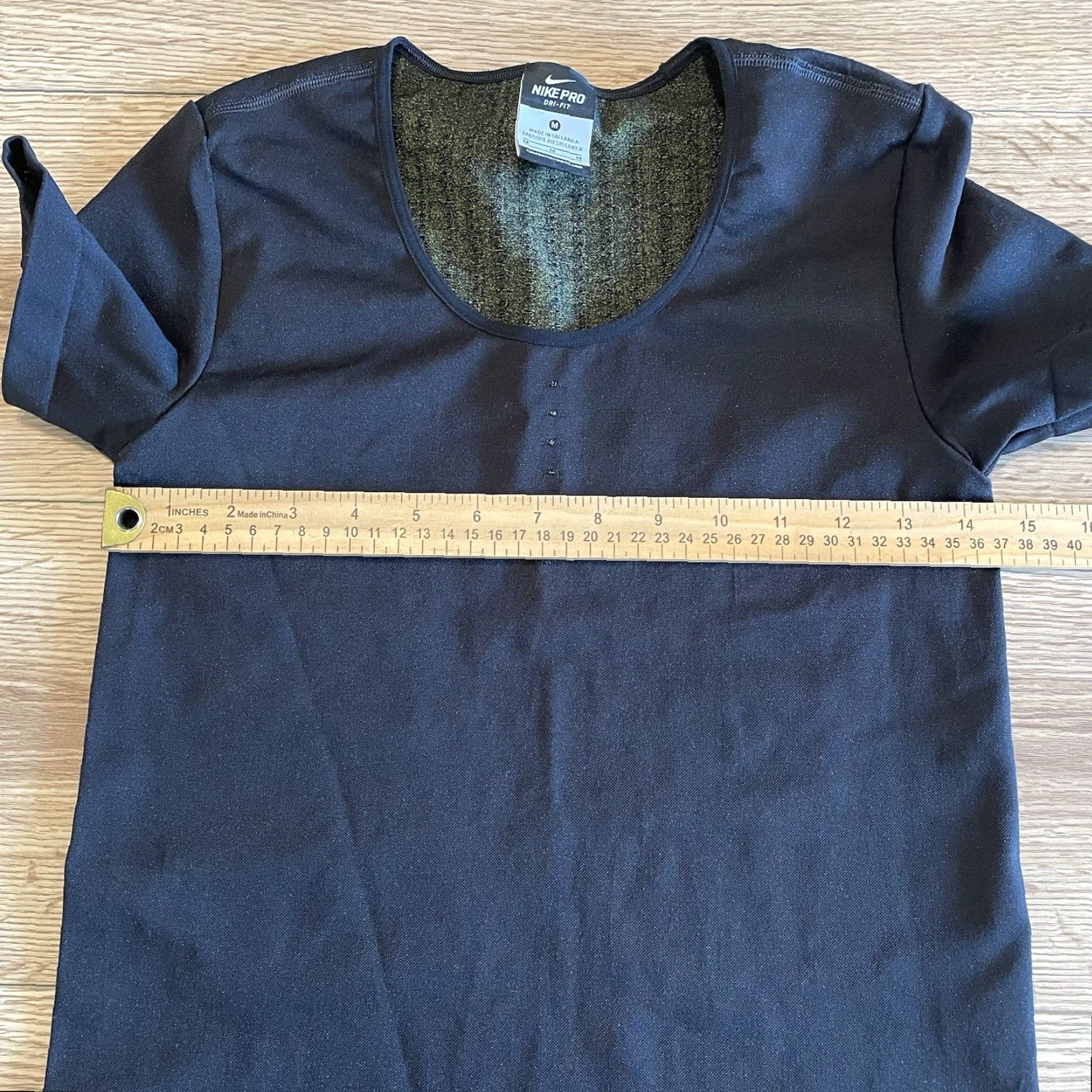 Nike Nike PRO Dri-FIT Compression T-Shirt Women's Medium Black Sportswear Size M / US 6-8 / IT 42-44 - 6 Thumbnail