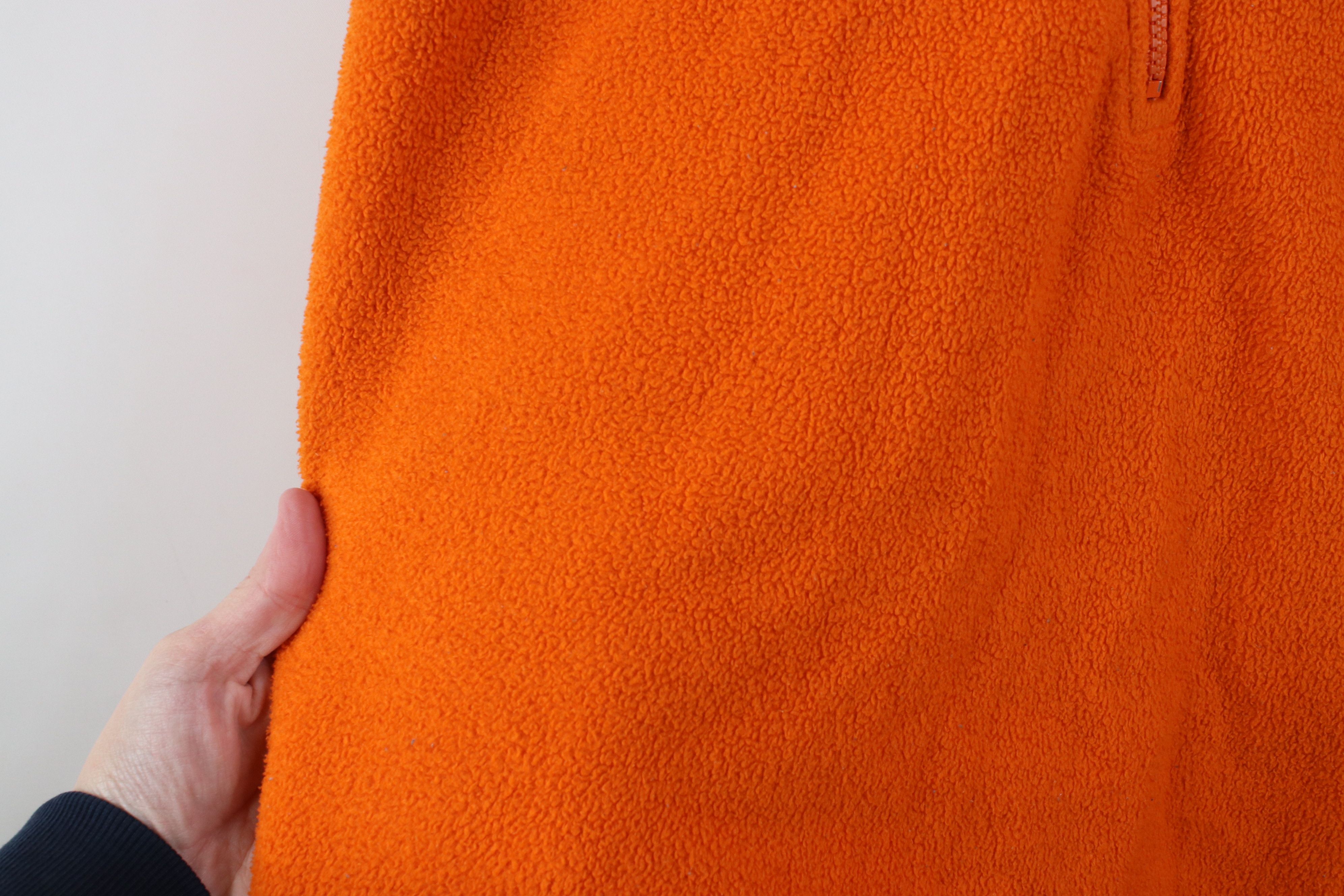 Nautica Vintage 90s Nautica 1/4 Zip Fleece Pullover Sweater Orange Size US L / EU 52-54 / 3 - 5 Thumbnail