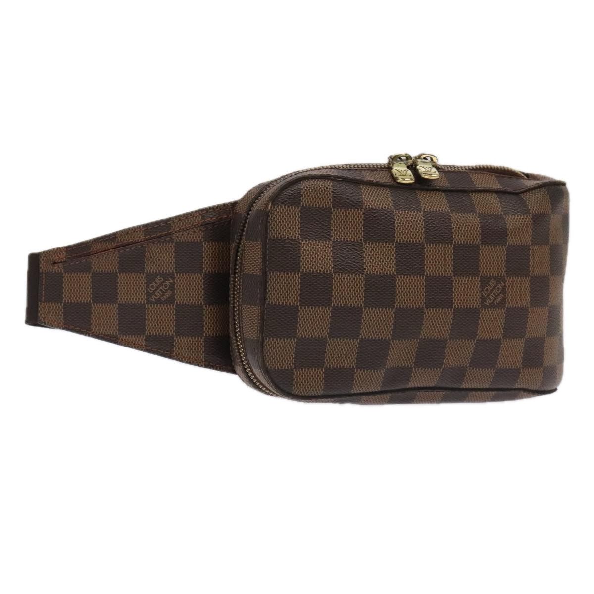 Louis Vuitton Geronimos Brown Canvas Shoulder Bag (Pre-Owned) Size ONE SIZE - 1 Thumbnail